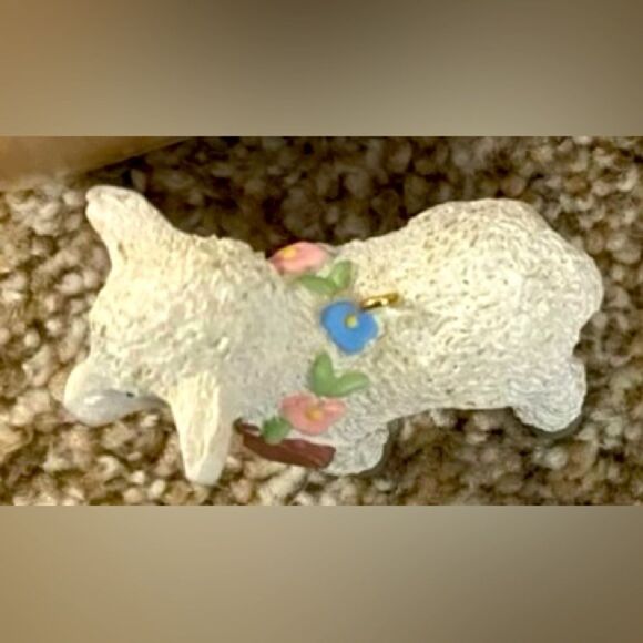 Easter Hallmark Keepsake 90s Ornament Vintage 1991 Gentle Lamb - Picture 5 of 8